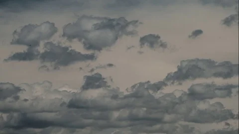 Colorful dramatic sky with clouds Stock Footage 128703106