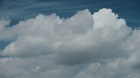 Colorful dramatic sky with clouds Stock Footage 128703586