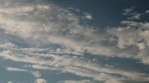 Colorful dramatic sky with clouds.Perfect for cinema, background.Timelapse Stock Footage 129507905