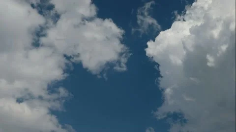 Colorful dramatic sky with clouds.Perfect for cinema, background.Timelapse Stock Footage 134245963