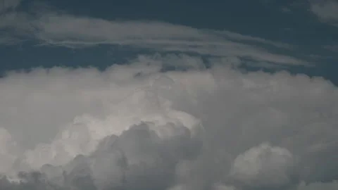 Colorful dramatic sky with clouds.Perfect for cinema, background.Timelapse Stock Footage 134625286
