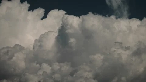 Colorful dramatic sky with clouds.Perfect for cinema, background.Timelapse Stock Footage 135377875