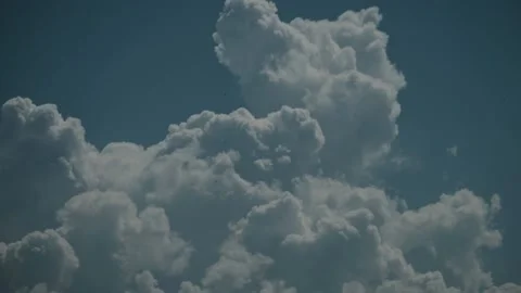 Colorful dramatic sky with clouds.Perfect for cinema, background.Timelapse Stock Footage 135377888