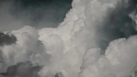 Colorful dramatic sky with clouds.Perfect for cinema, background.Timelapse Stock Footage 135378069