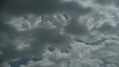 Colorful dramatic sky with clouds.Perfect for cinema, background.Timelapse Stock Footage 136273148