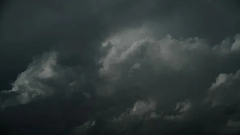 Colorful dramatic sky with clouds.Perfect for cinema, background.Timelapse Stock Footage 136273474