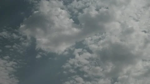 Colorful dramatic sky with clouds.Perfect for cinema, background.Timelapse Stock Footage 136273743