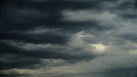 Colorful dramatic sky with clouds.Perfect for cinema, background.Timelapse Stock Footage 136504507