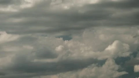 Colorful dramatic sky with clouds.Perfect for cinema, background.Timelapse Stock Footage 137445323