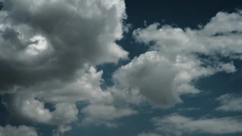 Colorful dramatic sky with clouds.Perfect for cinema, background.Timelapse Stock Footage 137445493