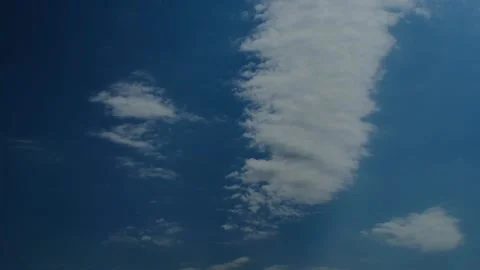 Colorful dramatic sky with clouds.Perfect for cinema, background.Timelapse Stock Footage 137451722