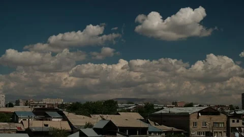 Colorful dramatic sky with clouds.Perfect for cinema, background.Timelapse Stock Footage 137967056