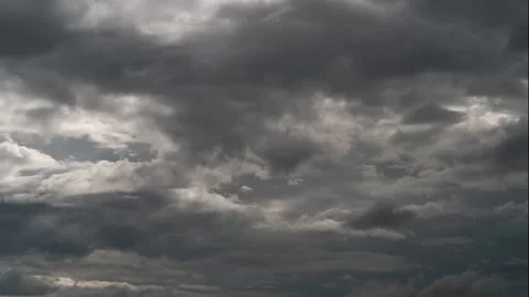 Colorful dramatic sky with clouds.Perfect for cinema, background.Timelapse Stock Footage 137968640