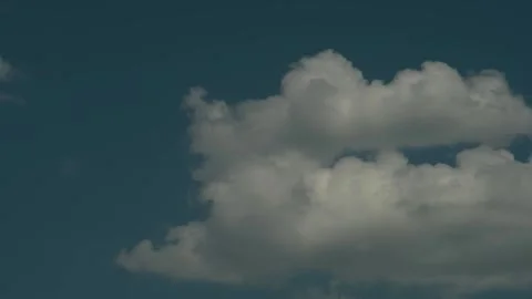 Colorful dramatic sky with clouds.Perfect for cinema, background.Timelapse Stock Footage 207446885