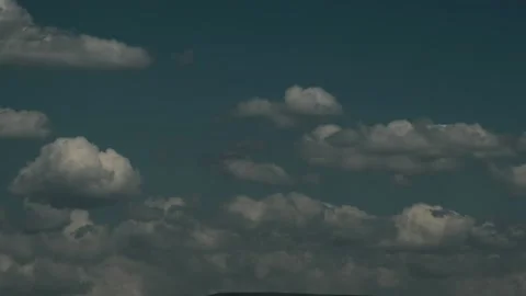 Colorful dramatic sky with clouds.Perfect for cinema, background.Timelapse Stock Footage 207642633