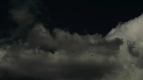 Colorful dramatic sky with clouds.Perfect for cinema, background.Timelapse Stock Footage 207642648