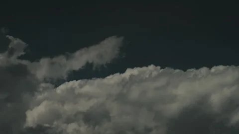 Colorful dramatic sky with clouds.Perfect for cinema, background.Timelapse Stock Footage 207642677