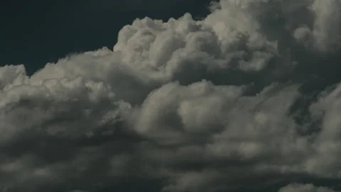 Colorful dramatic sky with clouds.Perfect for cinema, background.Timelapse Stock Footage 207642778