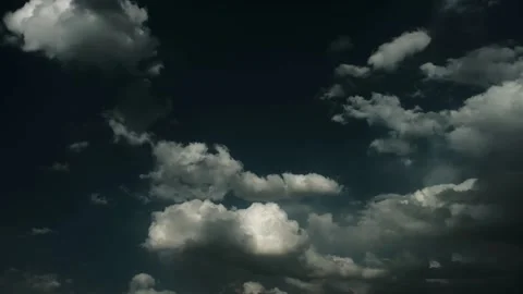 Colorful dramatic sky with clouds.Perfect for cinema, background.Timelapse Stock Footage 207643222