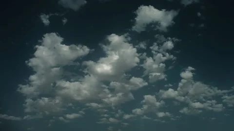 Colorful dramatic sky with clouds.Perfect for cinema, background.Timelapse Stock Footage 207643390