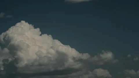 Colorful dramatic sky with clouds.Perfect for cinema, background.Timelapse Stock Footage 207643529