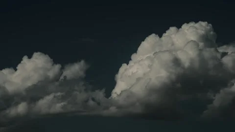 Colorful dramatic sky with clouds.Perfect for cinema, background.Timelapse Stock Footage 207643600