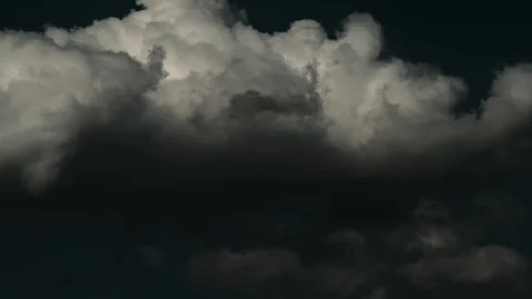 Colorful dramatic sky with clouds.Perfect for cinema, background.Timelapse Stock Footage 207643604