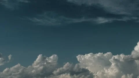 Colorful dramatic sky with clouds.Perfect for cinema, background.Timelapse Stock Footage 246819871
