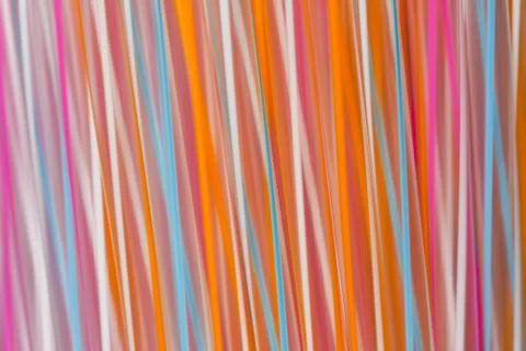 Colorful drinking straws Stock Photos