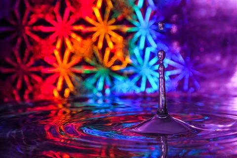 Colorful dropping Stock Photos