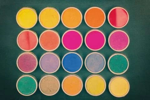 Colorful dyes Foto stock