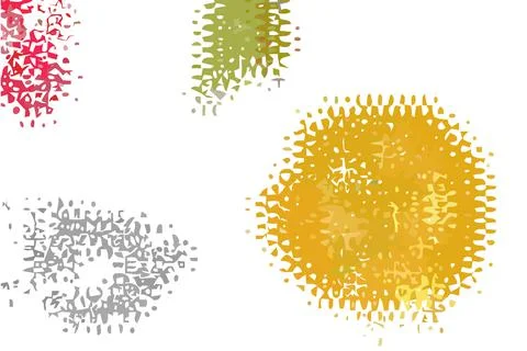 Colorful dynamic background. Abstract vector. Modern geometric design. 2D ren Stock Illustration