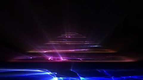 Colorful Dynamic Light Background 스톡 동영상 112782209
