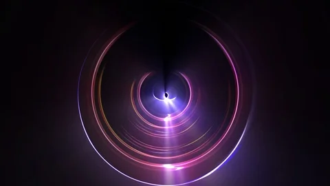 Colorful Dynamic Light Background Vídeo Stock 112784201