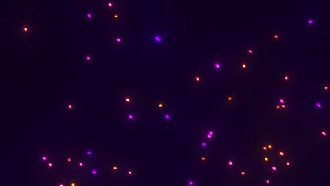 Colorful dynamic particles background Stock Footage 300471468