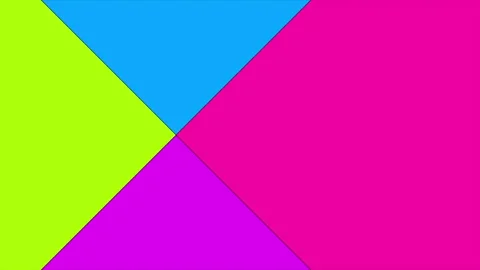 Colorful Dynamic Transition shape Stock Footage 245052147