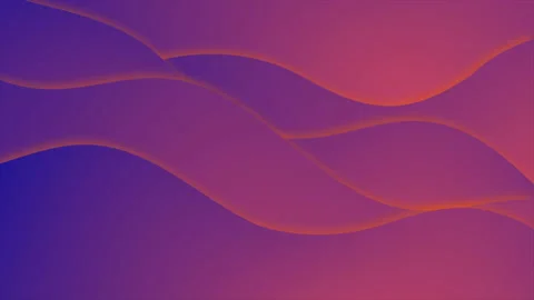 Colorful dynamic vibrant wave background Stock Footage 204948882