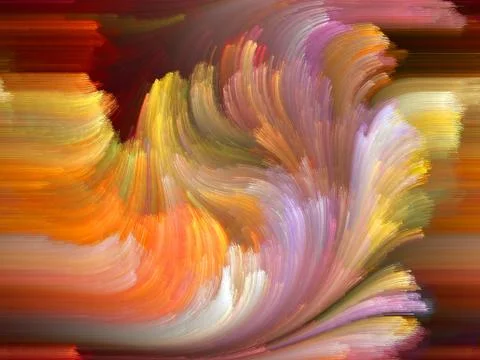 Colorful Dynamics Stock Illustration