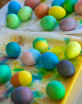 Colorful Easter Background Foto stock