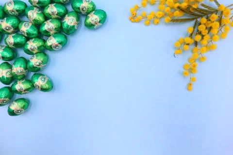 Colorful Easter Composition Stock Photos