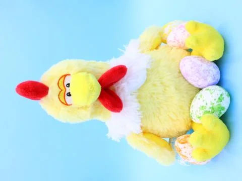 Colorful Easter Composition Stock-Fotos