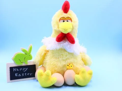 Colorful Easter Composition Stock Photos