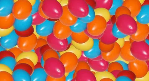 Colorful easter decoration Foto stock