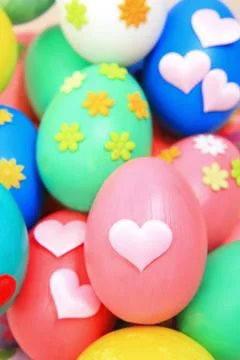 Colorful easter egg Foto stock