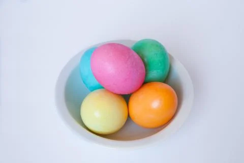 Colorful Easter eggs Stock Photos