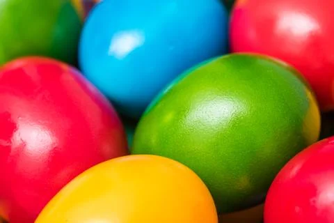 Colorful Easter Eggs Foto stock