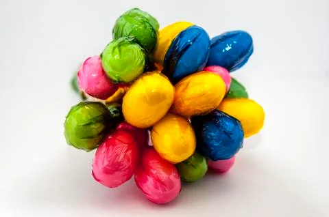 Colorful Easter Eggs Stock Photos