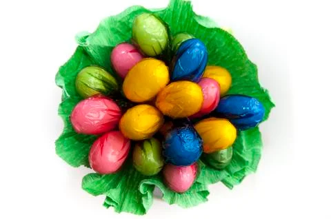 Colorful Easter Eggs Stock Photos