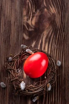 Colorful easter eggs Foto stock