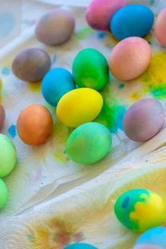 Colorful Easter Eggs Foto stock